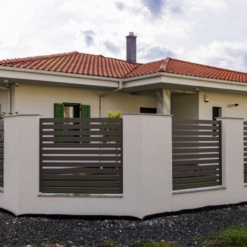 Alumínium kerítés - RAL 7039